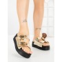 Papuci Dama cu Talpa Joasa 98-150 GOLD | VIVIRICH