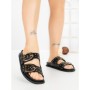 Papuci Dama cu Talpa Joasa 1-829 BLACK | VIVIRICH