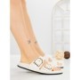 Papuci Dama cu Talpa Joasa 1-829 WHITE | VIVIRICH