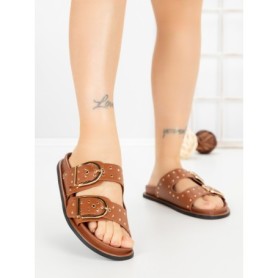 Papuci Dama cu Talpa Joasa 1-829 CAMEL | VIVIRICH