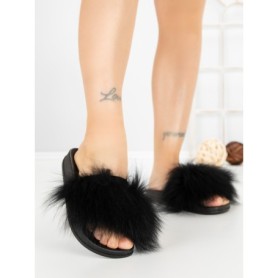 Papuci Dama cu Talpa Joasa 218-260 BLACK | VIVIRICH