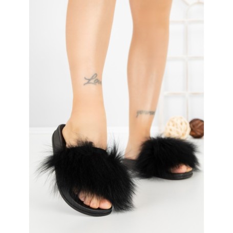 Papuci Dama cu Talpa Joasa 218-260 BLACK | VIVIRICH