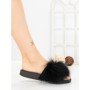 Papuci Dama cu Talpa Joasa 218-260 BLACK | VIVIRICH