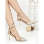 Pantofi Stiletto 588-139 GOLD | CHERIE