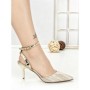 Pantofi Stiletto 588-139 GOLD | CHERIE