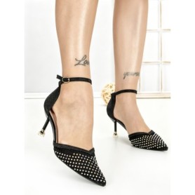 Pantofi Stiletto 588-162 BLACK | CHERIE