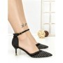 Pantofi Stiletto 588-162 BLACK | CHERIE