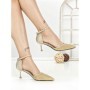 Pantofi Stiletto 588-162 GOLD | CHERIE