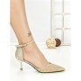 Pantofi Stiletto 588-162 GOLD | CHERIE
