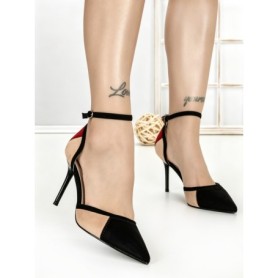 Pantofi Stiletto 588-88 BLACK | CHERIE