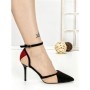 Pantofi Stiletto 588-88 BLACK | CHERIE