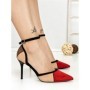 Pantofi Stiletto 588-88 RED | CHERIE