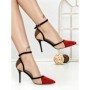 Pantofi Stiletto 588-88 RED | CHERIE