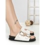 Papuci Dama cu Platforma 2005 WHITE | GALLEVANI