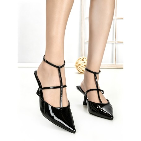 Pantofi Stiletto A-3248 BLACK | BUONAROTTI