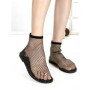 Sandale Dama cu Talpa Joasa GG-75 BLACK | EMAS