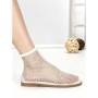 Sandale Dama cu Talpa Joasa GG-75 WHITE | EMAS
