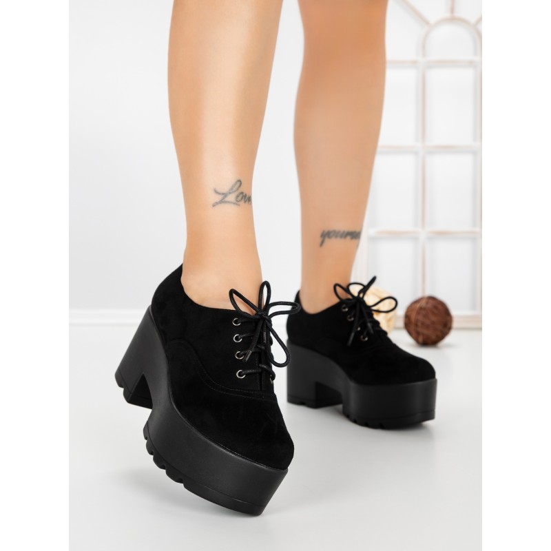 Pantofi Casual Dama 8651N NEGRO | STEPS HIGHER