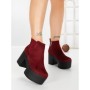 Ghete Dama cu Platforma 8653B BURDEOS | STEPS HIGHER