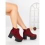 Ghete Dama cu Platforma 8653B BURDEOS | STEPS HIGHER