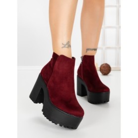 Ghete Dama cu Platforma 8657B BURDEOS | STEPS HIGHER