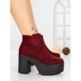 Ghete Dama cu Platforma 8657B BURDEOS | STEPS HIGHER