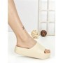 Papuci Dama cu Platforma LU019 BEIGE | GOWIN