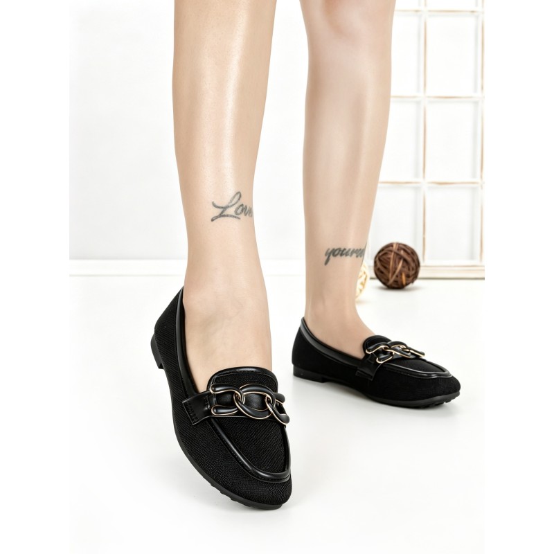 Pantofi Casual Dama GO-320 BLACK | GOWIN