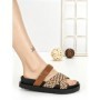 Papuci Dama cu Talpa Joasa SO-050 CAMEL | GOWIN