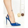 Pantofi Stiletto P-1280 ROYAL BLUE | STEPHAN