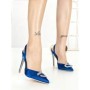 Pantofi Stiletto P-1280 ROYAL BLUE | STEPHAN