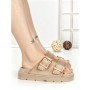 Papuci Dama cu Talpa Joasa QQ-261 BEIGE | STEPHAN