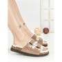Papuci Dama cu Talpa Joasa WSL-200 KHAKI | STEPHAN