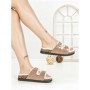 Papuci Dama cu Talpa Joasa WSL-200 KHAKI | STEPHAN