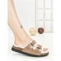 Papuci Dama cu Talpa Joasa WSL-200 KHAKI | STEPHAN