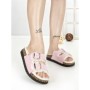Papuci Dama cu Talpa Joasa WSL-200 PINK | STEPHAN