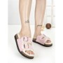 Papuci Dama cu Talpa Joasa WSL-200 PINK | STEPHAN