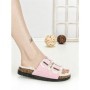Papuci Dama cu Talpa Joasa WSL-200 PINK | STEPHAN