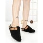 Papuci Dama cu Talpa Joasa H-119 BLACK | STEPHAN
