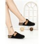 Papuci Dama cu Talpa Joasa H-119 BLACK | STEPHAN