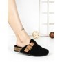 Papuci Dama cu Talpa Joasa H-119 BLACK | STEPHAN