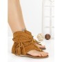 Sandale Dama cu Talpa Joasa WL-202 CAMEL | STEPHAN