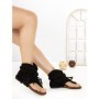 Sandale Dama cu Talpa Joasa WL-202 BLACK | STEPHAN
