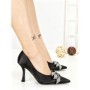 Pantofi Stiletto QQ-92 BLACK | STEPHAN