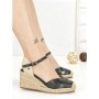 Sandale Dama cu Platforma XG-12 BLACK | STEPHAN