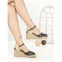 Sandale Dama cu Platforma XG-12 BLACK | STEPHAN