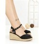 Sandale Dama cu Platforma XG-15 BLACK | STEPHAN