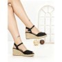 Sandale Dama cu Platforma XG-15 BLACK | STEPHAN