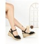 Sandale Dama cu Platforma XG-15 BLACK | STEPHAN