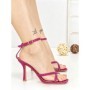 Sandale Dama cu Toc Subtire UC-125 FUCHSIA | STEPHAN